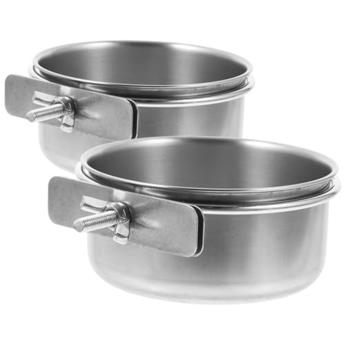 COSMEVIVI 2stücke Futternapf Für Vögel Teiliges Hängbar Mit Sicherer Schraubbefestigung Für Papageien Und Sittiche Langlebig Und Vogelkäfig Zubehör COSMEVIVI 2stücke Futternapf Für Vögel Teiliges Hängbar Mit Sicherer Schraubbefestigung Für Papageien Und Sittiche Langlebig Und Vogelkäfig Zubehör von COSMEVIVI