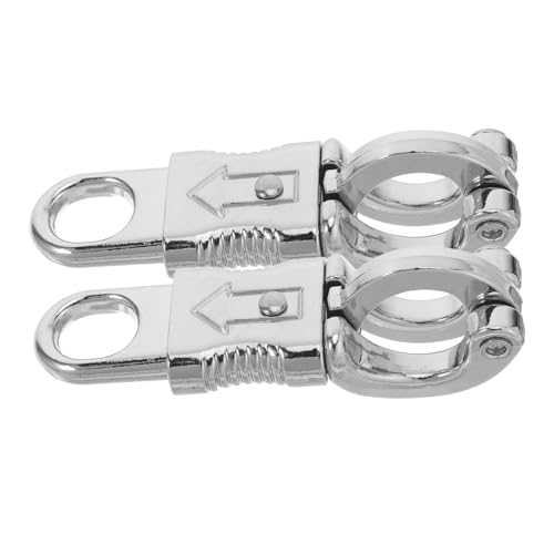 COSMEVIVI 2 Stück Zinklegierung Pferde-Leash-Clip Schnapphaken Schnellverschluss Robuster Metall-Haken für Führstrick Vielseitig Einsetzbar Beim Reiten Training Outdoor Pferdesport von COSMEVIVI