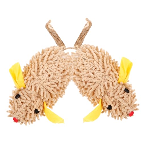 COSMEVIVI 2St Katzenspielzeug interaktives Spielzeug Interactive Toys Kätzchen Spielzeug Plüschfigur Spielzeug Interaktives -Katzenspielzeug Kätzchenspielzeug für Wohnungskatzen COSMEVIVI 2St Katzenspielzeug interaktives Spielzeug Interactive Toys Kätzchen Spielzeug Plüschfigur Spielzeug Interaktives -Katzenspielzeug Kätzchenspielzeug für Wohnungskatzen von COSMEVIVI