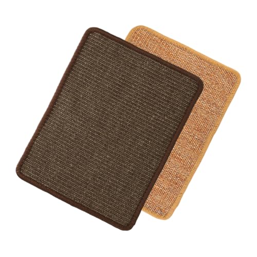 COSMEVIVI 2St Sisal Katzen Griff Katzenspielzeug Katzenkratzbrett Schleifpads für Katzenklauen Kratzmatte aus Leinen für Katzen Teppiche Kratzbrett für den Haushalt verschleißfestes Kratzpad COSMEVIVI 2St Sisal Katzen Griff Katzenspielzeug Katzenkratzbrett Schleifpads für Katzenklauen Kratzmatte aus Leinen für Katzen Teppiche Kratzbrett für den Haushalt verschleißfestes Kratzpad von COSMEVIVI