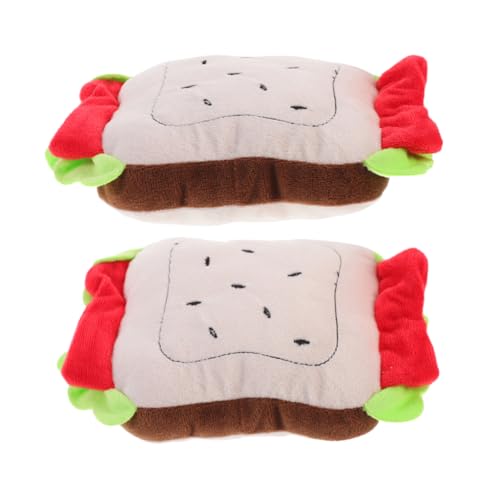 COSMEVIVI Beißspielzeug-Set Für Hunde Quietschendes Sandwich-Brot Kauspielzeug Für Welpen Ausgestopftes Plüschspielzeug Für Hunde COSMEVIVI Beißspielzeug-Set Für Hunde Quietschendes Sandwich-Brot Kauspielzeug Für Welpen Ausgestopftes Plüschspielzeug Für Hunde von COSMEVIVI
