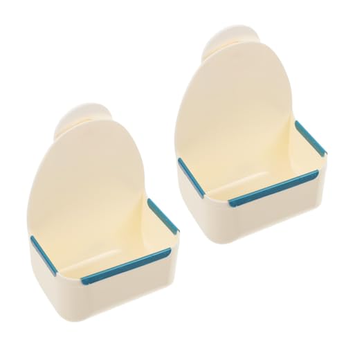 COSMEVIVI 2er-Pack Futternapf für Meerschweinchen Futternapf für Häschen Käfig-futterspender Abnehmbarer Futterspender für Haustier-zubehör Weiß COSMEVIVI 2er-Pack Futternapf für Meerschweinchen Futternapf für Häschen Käfig-futterspender Abnehmbarer Futterspender für Haustier-zubehör Weiß von COSMEVIVI