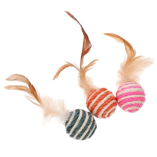 COSMEVIVI Home Decor Bälle 3er-Pack Plüschspielzeug Katzen-greifspielzeug Haustierspielzeug Katzen-Spielzeug Für Den Innenbereich Puppe Haustier-lernspielzeug Zufällige Farbe COSMEVIVI Home Decor Bälle 3er-Pack Plüschspielzeug Katzen-greifspielzeug Haustierspielzeug Katzen-Spielzeug Für Den Innenbereich Puppe Haustier-lernspielzeug Zufällige Farbe von COSMEVIVI