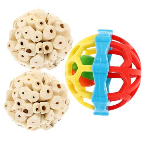 COSMEVIVI 3 Stücke Vogel Training Spielzeug Schleifen Schnabel Bälle Käfig Zubehör für Papageien Conures Bounce Fuß Grip Finken Vogel Training Spielzeug COSMEVIVI 3 Stücke Vogel Training Spielzeug Schleifen Schnabel Bälle Käfig Zubehör für Papageien Conures Bounce Fuß Grip Finken Vogel Training Spielzeug von COSMEVIVI