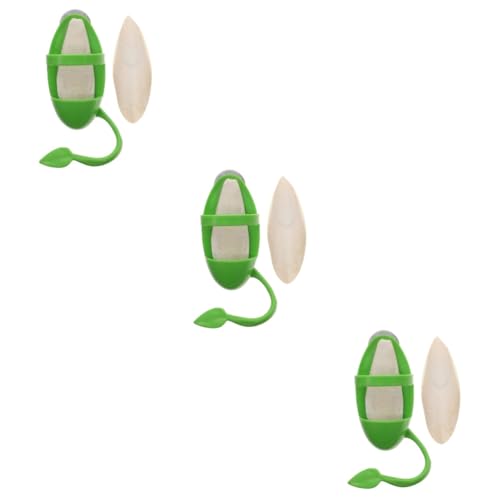 COSMEVIVI 3sätze Bone Futterstation Für Vögel Hängende Futter Und Wasserstation Für Papageien Teiligem Futterhalter Und Stücken Cuttefish Bone Für Vogelkäfige von COSMEVIVI
