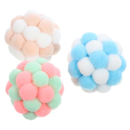 COSMEVIVI Cat Toy Ball Katzenbälle Mit Glocken Interaktive Katzenspielzeuge Fuzzy Bälle Für Katzen Für Katzenbedarf Elastische Katzenspielzeuge Verschiedenen Katzen Ball COSMEVIVI Cat Toy Ball Katzenbälle Mit Glocken Interaktive Katzenspielzeuge Fuzzy Bälle Für Katzen Für Katzenbedarf Elastische Katzenspielzeuge Verschiedenen Katzen Ball von COSMEVIVI