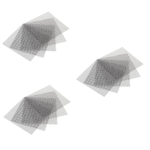 COSMEVIVI 3 Sets Aquarium-zubehör 304 Edelstahl Moosnetz-pad Graspflanze Festes Netz Aquarium-Netz-pad 8 X 8 cm Silber 10 Stück * 3 COSMEVIVI 3 Sets Aquarium-zubehör 304 Edelstahl Moosnetz-pad Graspflanze Festes Netz Aquarium-Netz-pad 8 X 8 cm Silber 10 Stück * 3 von COSMEVIVI