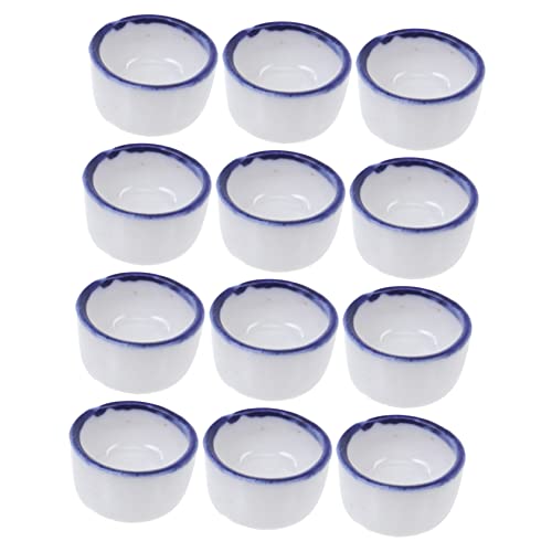 COSMEVIVI 3 Sets Reptilien-wasserspüle Und Futternapf Aus Keramik Für Desktop-Aquarium 12 Stück * 3 von COSMEVIVI