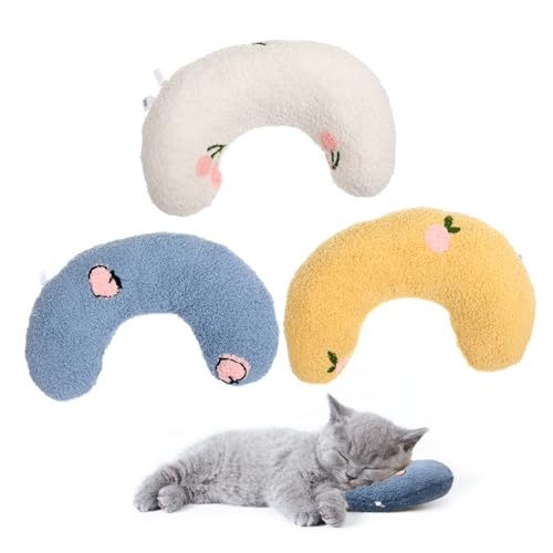 COSMEVIVI Hundekissen Haustier-/Katzenkissen für den Nacken weiches Schlafkissen für Haustiere 3er-Pack COSMEVIVI Hundekissen Haustier-/Katzenkissen für den Nacken weiches Schlafkissen für Haustiere 3er-Pack von COSMEVIVI