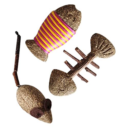 COSMEVIVI Katzenminze-Spielzeug 3-teiliges Set Katzenminze-Fischspielzeug Katzenminze-Kauspielzeug Heimtierbedarf Katzenzahnreinigungsspielzeug COSMEVIVI Katzenminze-Spielzeug 3-teiliges Set Katzenminze-Fischspielzeug Katzenminze-Kauspielzeug Heimtierbedarf Katzenzahnreinigungsspielzeug von COSMEVIVI