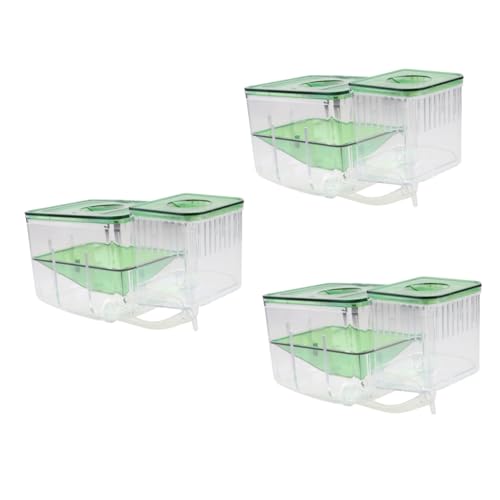 COSMEVIVI 3 Stücke Box Acryl Fisch Zucht Box Für Aquarium Inkubator Tank Isolation Für Fischeier von COSMEVIVI