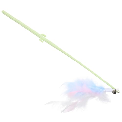 COSMEVIVI 3stücke Interaktive Katzenangel Mit Glocke Und Feder Für Katzen Langlebiges Katzenspielzeug Mit Kaktusgriff Für Drinnen Spiel Und Interaktion COSMEVIVI 3stücke Interaktive Katzenangel Mit Glocke Und Feder Für Katzen Langlebiges Katzenspielzeug Mit Kaktusgriff Für Drinnen Spiel Und Interaktion von COSMEVIVI