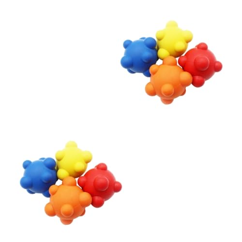 COSMEVIVI 4 Stück Bissfestes Kauspielzeug für Hunde interaktives Spielzeug gummiball Dog Toys dogball Kauspielzeug für Welpen Kleines Kauspielzeug für Hunde Spielzeuge ungiftiger Hundeball COSMEVIVI 4 Stück Bissfestes Kauspielzeug für Hunde interaktives Spielzeug gummiball Dog Toys dogball Kauspielzeug für Welpen Kleines Kauspielzeug für Hunde Spielzeuge ungiftiger Hundeball von COSMEVIVI