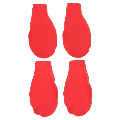 COSMEVIVI 4 Stück Haustier Schuhüberzüge, Haustierschuhe Für Regen, Regnerische Hundeschuhe, Hundestiefel Für Regen, rutschfeste Hundeschuhe, Haustierschuhe Für Draußen, Hundestiefel Für von COSMEVIVI