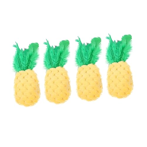 COSMEVIVI 4 Stück Katzen Ananas Spielzeug Katzenminze Spielzeug Simulations Ananas Spielzeug Katzenminze Ananas Spielzeug Haustier Flauschiges Ananas Spielzeug Haustierspielzeug COSMEVIVI 4 Stück Katzen Ananas Spielzeug Katzenminze Spielzeug Simulations Ananas Spielzeug Katzenminze Ananas Spielzeug Haustier Flauschiges Ananas Spielzeug Haustierspielzeug von COSMEVIVI