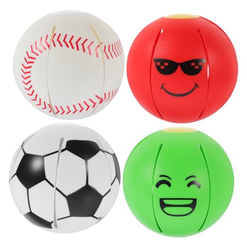 COSMEVIVI Spielzeug 4 Spielzeugball Drücken Beißball Für Beißball Für Welpen Im Innenbereich Dekompressionsspielzeug Für Für Aggressive Hundebälle Plastik COSMEVIVI Spielzeug 4 Spielzeugball Drücken Beißball Für Beißball Für Welpen Im Innenbereich Dekompressionsspielzeug Für Für Aggressive Hundebälle Plastik von COSMEVIVI