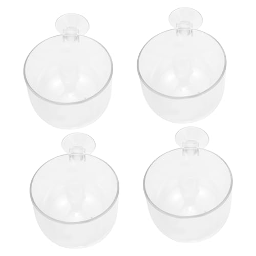 COSMEVIVI Wasserpflanzen-becherhalter 4 Stück Acryl Für Aquarienpflanzen Dunkle Serie von COSMEVIVI