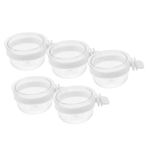 COSMEVIVI Papagei Lebensmittel Dispenser 5 Stücke Vogel Käfig Feeder Starke Robuste Wiederverwendbare Fütterung Becken COSMEVIVI Papagei Lebensmittel Dispenser 5 Stücke Vogel Käfig Feeder Starke Robuste Wiederverwendbare Fütterung Becken von COSMEVIVI