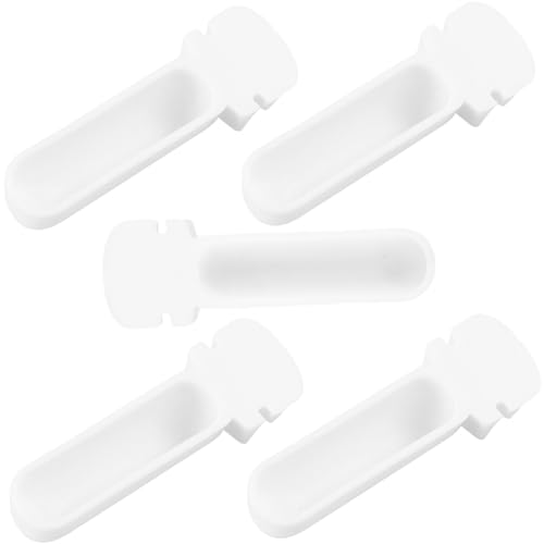 COSMEVIVI 5 Stück Vogelfutterbox, Vogelfutterspender Für Haustiere, Vogelkäfig Futterspender, Vogelfutterspender Aus Kunststoff, Vogelfutterhalter, Papageien Futternapf, Vogelfutterspender von COSMEVIVI