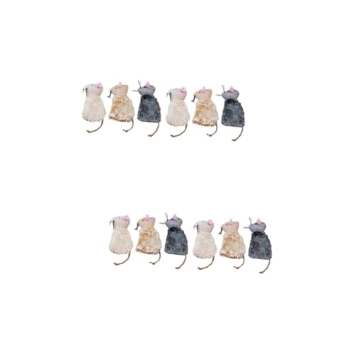 COSMEVIVI 2sets Katzenspielzeug Plüschpuppen Katzenbeißspielzeug Spielzeug Einsames Spielspielzeug Für Katzen 3pcs * 2 COSMEVIVI 2sets Katzenspielzeug Plüschpuppen Katzenbeißspielzeug Spielzeug Einsames Spielspielzeug Für Katzen 3pcs * 2 von COSMEVIVI