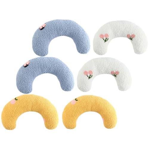 COSMEVIVI 6er Set Katzen Schlafkissen U Förmige Nackenstütze Für Katzen Und Hunde Weiche Und Bequeme Schlafunterlage Ideal Als Und COSMEVIVI 6er Set Katzen Schlafkissen U Förmige Nackenstütze Für Katzen Und Hunde Weiche Und Bequeme Schlafunterlage Ideal Als Und von COSMEVIVI