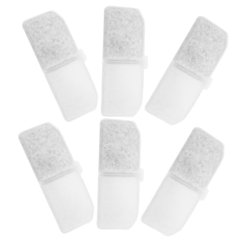 COSMEVIVI Ersatzfilter für Haustierbrunnen 6 Stück Katzenfilter für Wasserbrunnen Schwammfilter COSMEVIVI Ersatzfilter für Haustierbrunnen 6 Stück Katzenfilter für Wasserbrunnen Schwammfilter von COSMEVIVI