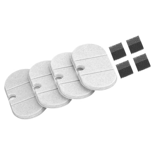 COSMEVIVI 8Pcs Filterzubehör Pet Brunnen Filter Katzenwasserbrunnen Pet Brunnen Ersatz Pet Wasserbrunnen Filter Katzenbrunnen Filter Ersatz Wasserkatze Brunnen von COSMEVIVI