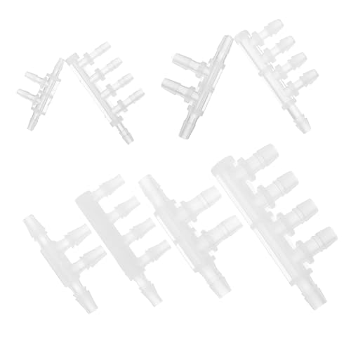 COSMEVIVI Aquarium Airline Schläuche Adapter 8 Stücke Schlauch Barb Fitting Schlauch Minderer COSMEVIVI Aquarium Airline Schläuche Adapter 8 Stücke Schlauch Barb Fitting Schlauch Minderer von COSMEVIVI