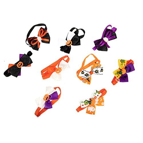 COSMEVIVI Haustier-fliegenhalsband-Set 9-teilig Fliegen Für Und Katzen Halloween-Haustier-verkleidung Bequem Verstellbar Halsbekleidung Foto-Requisiten COSMEVIVI Haustier-fliegenhalsband-Set 9-teilig Fliegen Für Und Katzen Halloween-Haustier-verkleidung Bequem Verstellbar Halsbekleidung Foto-Requisiten von COSMEVIVI