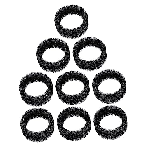 COSMEVIVI 9st Wasserspender Filter Vorschaumfilter Filter Für Wasserspender Welpenbrunnenschaum Wasserspender Für Welpen Primärfilter Für Haustierbrunnen Katzenwasser Black Schwamm von COSMEVIVI
