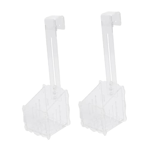 COSMEVIVI 2stücke Acryl Aquarium Pflanzenbecher Mit Haken Wasserpflanzen Topf Für Aquarien Für Kleine Pflanzen Wiederverwendbar Und Korrosionsbeständig Einfache Installation Für Ihr COSMEVIVI 2stücke Acryl Aquarium Pflanzenbecher Mit Haken Wasserpflanzen Topf Für Aquarien Für Kleine Pflanzen Wiederverwendbar Und Korrosionsbeständig Einfache Installation Für Ihr von COSMEVIVI