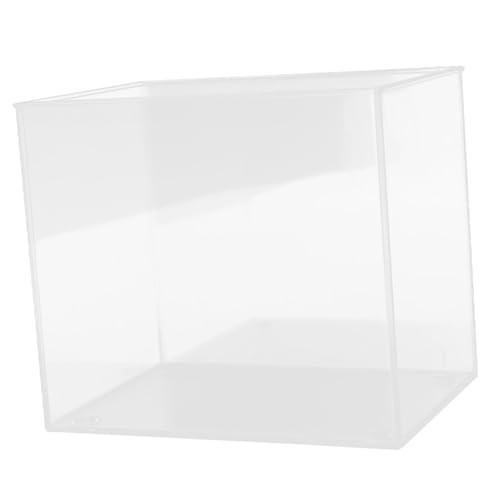 COSMEVIVI Aquarium Einrichtung Betta Fischtank Crab Clear Betta Bowl Desktop Aquariumzubehör Aquarium Aufzuchtbecken von COSMEVIVI