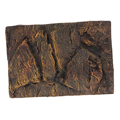 COSMEVIVI 3D-Aquarium-Hintergrund für Reptilien PU-Material Reptilien-Aquarium-Dekoration stilvolles Design von COSMEVIVI
