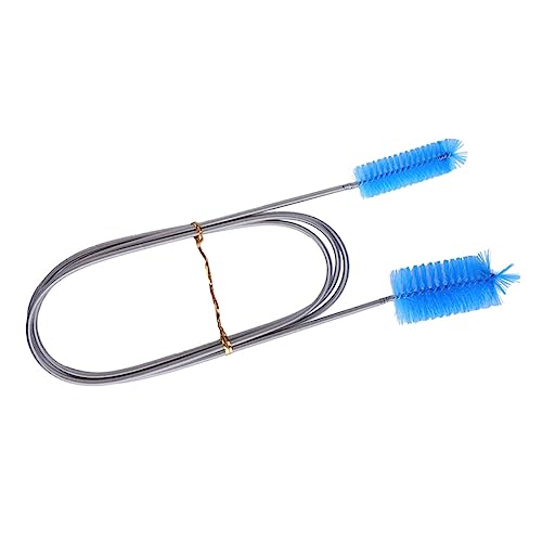 COSMEVIVI Multifunktionale Edelstahl Doppelkopf-fischbehälter-reinigungsbürste Flexibles Reinigungswerkzeug Für Wasser Und Schlauchanschlüsse Im Aquarium Mit Rotierenden Nylonborsten COSMEVIVI Multifunktionale Edelstahl Doppelkopf-fischbehälter-reinigungsbürste Flexibles Reinigungswerkzeug Für Wasser Und Schlauchanschlüsse Im Aquarium Mit Rotierenden Nylonborsten von COSMEVIVI