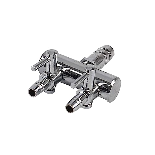 COSMEVIVI Edelstahl Aquarium Luftpumpe Flow Lever Regler 8 Auf 4MM Luftschlauch Verteiler Manifold Sauerstoffverteilung Verstellbarer Durchfluss Für Aquarien Langlebig Und COSMEVIVI Edelstahl Aquarium Luftpumpe Flow Lever Regler 8 Auf 4MM Luftschlauch Verteiler Manifold Sauerstoffverteilung Verstellbarer Durchfluss Für Aquarien Langlebig Und von COSMEVIVI