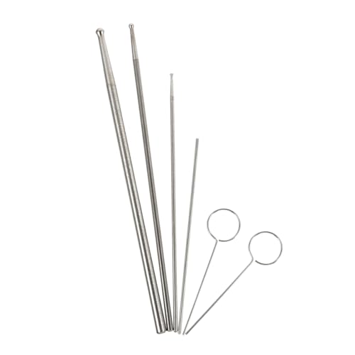 COSMEVIVI Edelstahl Schlangensonde zur Geschlechtsbestimmung Reptilien Gender Messgerät Tragbar für Kornnattern und Terrarien Praktisches Leichtes Tool für Verschiedene Schlangengrößen COSMEVIVI Edelstahl Schlangensonde zur Geschlechtsbestimmung Reptilien Gender Messgerät Tragbar für Kornnattern und Terrarien Praktisches Leichtes Tool für Verschiedene Schlangengrößen von COSMEVIVI