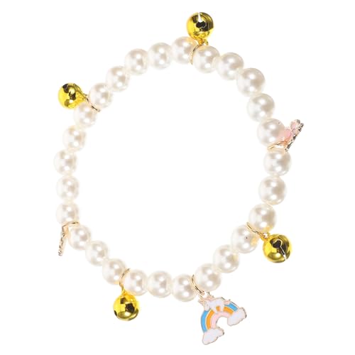 COSMEVIVI Haustier-Halskette Halsband Hundehalskette Katzenhalskette Mit Glocke Dekorativer Schmuck Für Haustiere COSMEVIVI Haustier-Halskette Halsband Hundehalskette Katzenhalskette Mit Glocke Dekorativer Schmuck Für Haustiere von COSMEVIVI