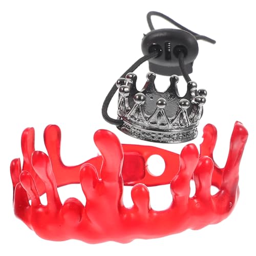 COSMEVIVI 1satz Lizard Cosplay Kostüm Mit Krone Hut Und Halskette Für Kleine Haustiere Für Halloween Und Kostümpartys Leicht Und Bequem Modisches Design Für Reptilien COSMEVIVI 1satz Lizard Cosplay Kostüm Mit Krone Hut Und Halskette Für Kleine Haustiere Für Halloween Und Kostümpartys Leicht Und Bequem Modisches Design Für Reptilien von COSMEVIVI