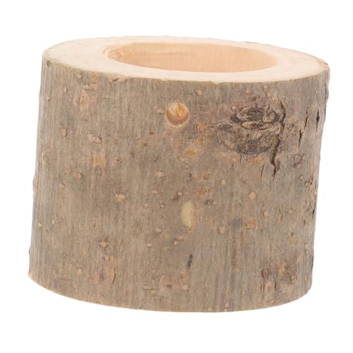 COSMEVIVI Hamster Holz Futter-Schale Für Kleine Tiere Hängende Futterschale Für Chinchilla Squirrel Und Andere Nagetiere Robustes Design Einfach Zu Reinigen Für Snacks Und Wasser von COSMEVIVI