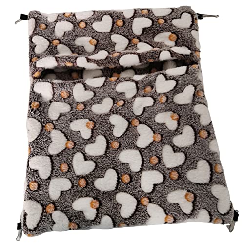 COSMEVIVI Chinchilla Bett Plüsch Hamster Bettwäsche Waschen Freundliche Suspendiert Nagetier Couch Hängematte COSMEVIVI Chinchilla Bett Plüsch Hamster Bettwäsche Waschen Freundliche Suspendiert Nagetier Couch Hängematte von COSMEVIVI