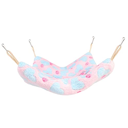 COSMEVIVI Interessantes Hängendes Meerschweinchenbett Bequemes Chinchillabett Aus Plüsch Warme Hängematte Für Kleine Haustiere Waschbares Hamsterbett Für Hamster Ratten Und Andere Kleintiere COSMEVIVI Interessantes Hängendes Meerschweinchenbett Bequemes Chinchillabett Aus Plüsch Warme Hängematte Für Kleine Haustiere Waschbares Hamsterbett Für Hamster Ratten Und Andere Kleintiere von COSMEVIVI