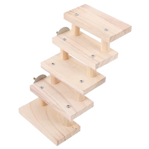 COSMEVIVI Holzleiter Spielzeug Für Hamster Und Kleintiere Naturholz Kletterleiter Für Meerschweinchen Chinchilla Und Mehr Einfach Zu Reinigen Stabil Und Langlebig Für Spiel Und Bewegung COSMEVIVI Holzleiter Spielzeug Für Hamster Und Kleintiere Naturholz Kletterleiter Für Meerschweinchen Chinchilla Und Mehr Einfach Zu Reinigen Stabil Und Langlebig Für Spiel Und Bewegung von COSMEVIVI