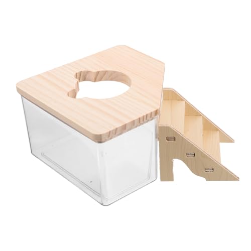 COSMEVIVI Hamster Sand Hamster Sandbad Set Transparente Sandbadewanne Für Kleine Mit Rampen Badesand Behälter Für Hamster Und Kleintiere Ideal Für EIN Sauberes Badezimmer Hamsterspielzeug COSMEVIVI Hamster Sand Hamster Sandbad Set Transparente Sandbadewanne Für Kleine Mit Rampen Badesand Behälter Für Hamster Und Kleintiere Ideal Für EIN Sauberes Badezimmer Hamsterspielzeug von COSMEVIVI