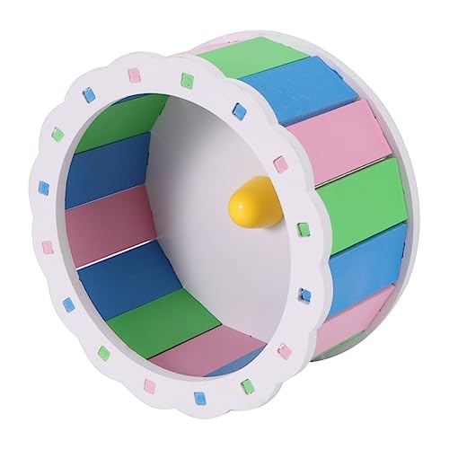COSMEVIVI Leises Laufrad für Hamster Spielzeug Glatte Oberfläche für einfache Reinigung COSMEVIVI Leises Laufrad für Hamster Spielzeug Glatte Oberfläche für einfache Reinigung von COSMEVIVI