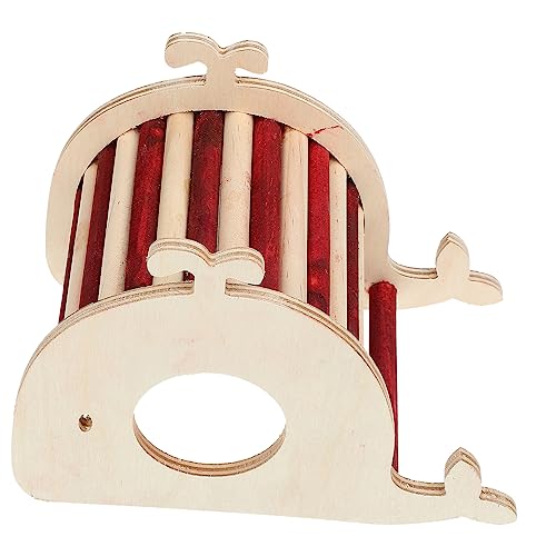 COSMEVIVI Meerschweinchenhaus Holz Hamsterhaus Chinchilla Versteck Dekorativ Hamsterkäfig Spielzeug Leiter Zubehör Trainieren COSMEVIVI Meerschweinchenhaus Holz Hamsterhaus Chinchilla Versteck Dekorativ Hamsterkäfig Spielzeug Leiter Zubehör Trainieren von COSMEVIVI