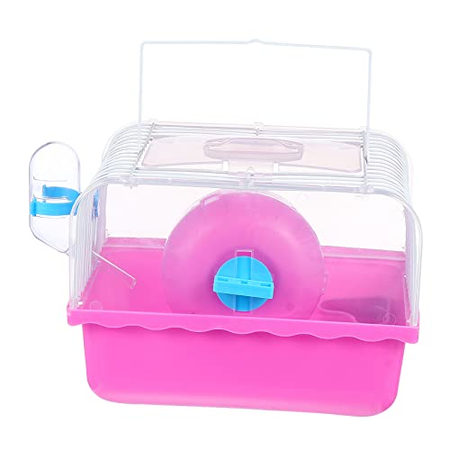 COSMEVIVI Villa Käfig Für Haustiere – Hamstertransportbox Mit Futternapf Leicht Zu Reinigen Und Tragbar COSMEVIVI Villa Käfig Für Haustiere – Hamstertransportbox Mit Futternapf Leicht Zu Reinigen Und Tragbar von COSMEVIVI