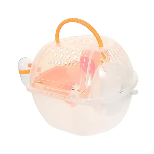 COSMEVIVI Kompakter Hamsterträger Reisekäfig Atmungsaktive Kunststoffbox Für Mäuse Frettchen Outdoor-Abenteuer COSMEVIVI Kompakter Hamsterträger Reisekäfig Atmungsaktive Kunststoffbox Für Mäuse Frettchen Outdoor-Abenteuer von COSMEVIVI