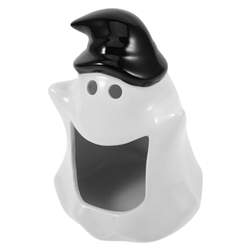 COSMEVIVI Keramik-Hamsterversteck Halloween-Geisterform Nest für Haustiere Kühldesign von COSMEVIVI