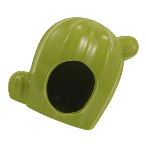 COSMEVIVI Hamster Keramik Nest Dekorative Kühlung Haustier Hamster Versteck Lebensraum Sommer Relief von COSMEVIVI