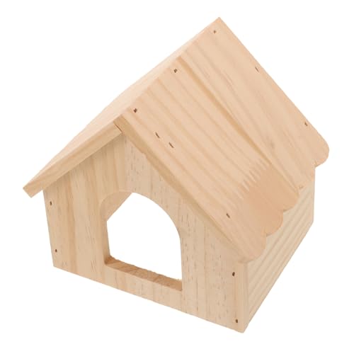 COSMEVIVI Hamster-ruhehaus Tier-eichhörnchen Schlafhaus Aus Holz Multifunktional Sicher Bequem Für Hamsterkäfig COSMEVIVI Hamster-ruhehaus Tier-eichhörnchen Schlafhaus Aus Holz Multifunktional Sicher Bequem Für Hamsterkäfig von COSMEVIVI